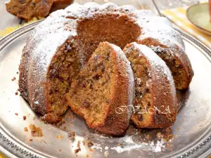 Coffee and Chocolate Sponge Cake