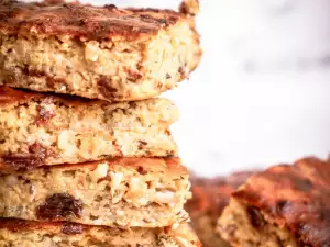 Pumpkin, Oats and Walnut Sponge Cake