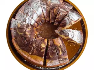 Cake with Cocoa and Yogurt