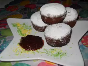 Cupcakes with Plum Marmalade