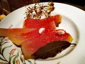 Pickled Watermelon in a Drum