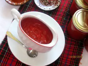 Homemade Ketchup with Fresh Tomatoes