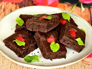 Raspberry Keto Brownies