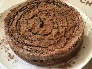 Keto Chocolate Cheesecake