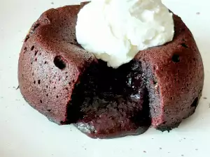 Air Fryer Keto Chocolate Souffle