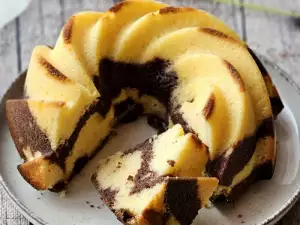 Keto Marble Sponge Cake