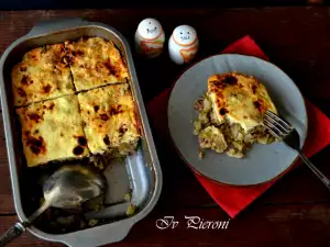 Keto Moussaka with Cauliflower and Minced Meat