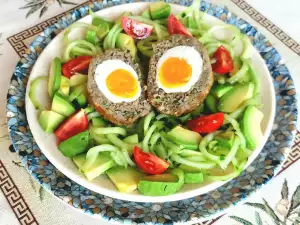 Keto Scotch Eggs in Air Fryer