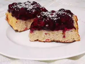 Keto Cake with Berries