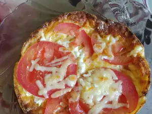 Keto Pizza Base with Cream Cheese