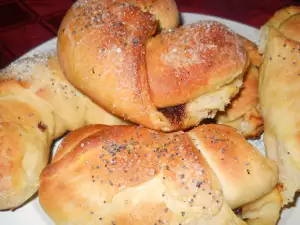 Poppy Seed and Rosehip Marmalade Rolls