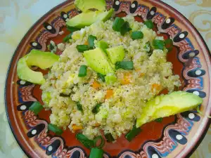 Quinoa Salad with Sweet Potatoes