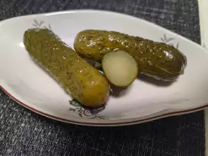 Pickles with Only Salt and Water