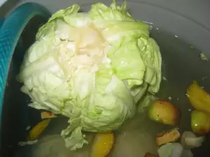 Sauerkraut in a Drum with Horseradish