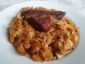 Baked Pork Belly and Sauerkraut