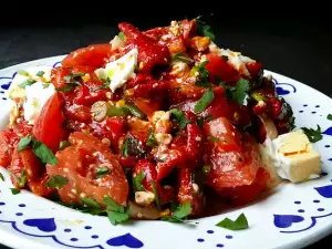 Roasted Pepper and Egg Salad