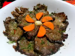 Oyster Mushrooms in Butter with White Wine