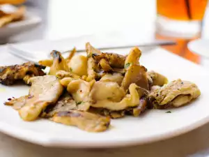 Oven-Baked Oyster Mushrooms