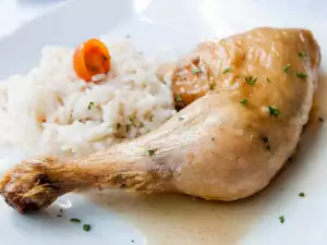 Dobrudja-Style Chicken with Rice