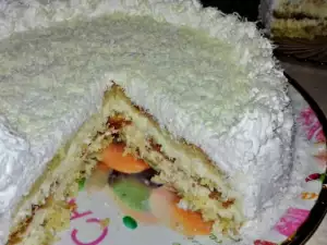 Coconut Cake with Condensed Milk