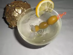 Vermouth and Vodka Cocktail