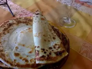 Rhodope-Style Flapjacks in a Clay Dish