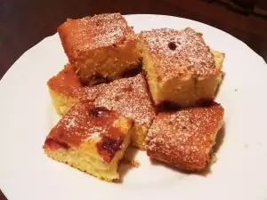 Serbian Cake with Morello Cherries