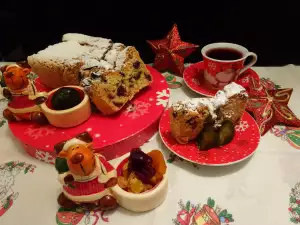 Christmas Stollen with Green Fig Jam