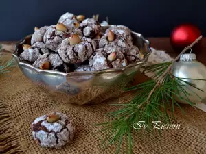 Christmas Cocoa and Almond Cookies