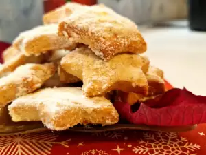 Christmas Butter Cookies with Orange Flavor