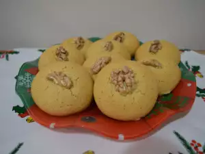 Christmas Honey and Walnut Cookies