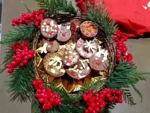 Orange Flavored Christmas Chocolates