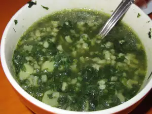 Nettle Soup with Rice