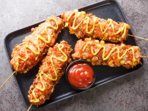 Authentic Korean Corn Dogs