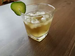 Green Tea and Rum Cocktail