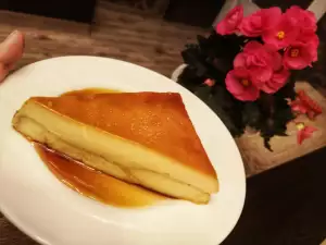 Wonderful Creme Caramel with Lady Fingers