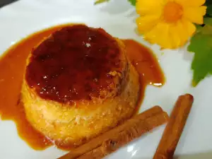 Creme Caramel with Pumpkin and Cinnamon