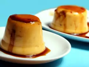 Crème Caramel with Pumpkin