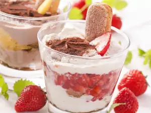 Fruit Mousse with Cottage Cheese