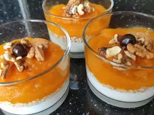 Creamy Pumpkin and Oat Dessert