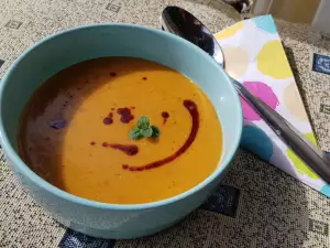 Wonderful Red Lentil Cream Soup