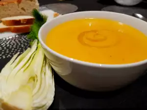 Easy and Healthy Cream Soup with Fennel