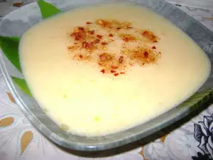 Creamy Soup with Potatoes and Milk