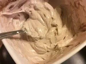 Cake Cream with Chocolate Spread