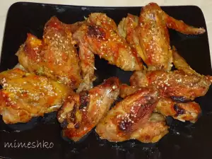 Chicken Wings with Thyme and Sesame