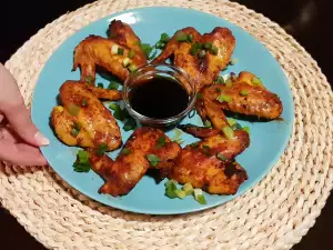 Oven-Baked Chicken Wings with Honey Glaze