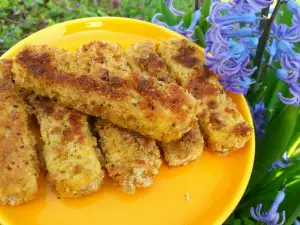 Potato Croquettes with Bread