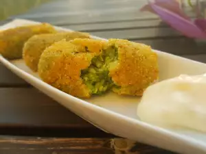 Spinach and Mozzarella Croquettes