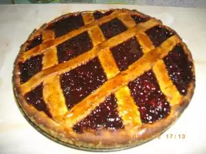 Crostata with Strawberry Jam