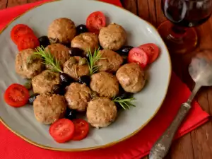 Meatballs with Capers and Olives